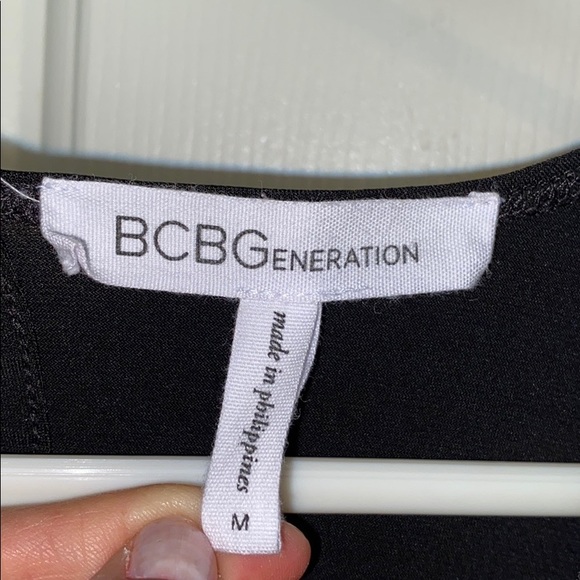 BCBG Generation Black Shorts One piece Romper - Picture 4 of 7